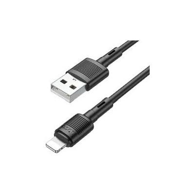 كابل هوكوX83 USB إلى IP بقوة 2.4 أمبير، مصنوع من مادة PVC، طوله 1 متر، لونه أسود.