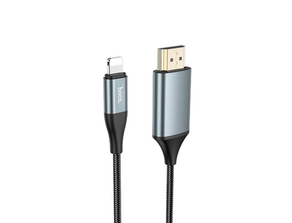 كابل Hoco UA15 من Lightning إلى HDMI.