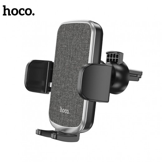 حامل الهاتف Hoco CA94 Polaris، من النوع الذي يُثبّت بالضغط، مصمم خصيصًا لفتحات تهوية السيارة.