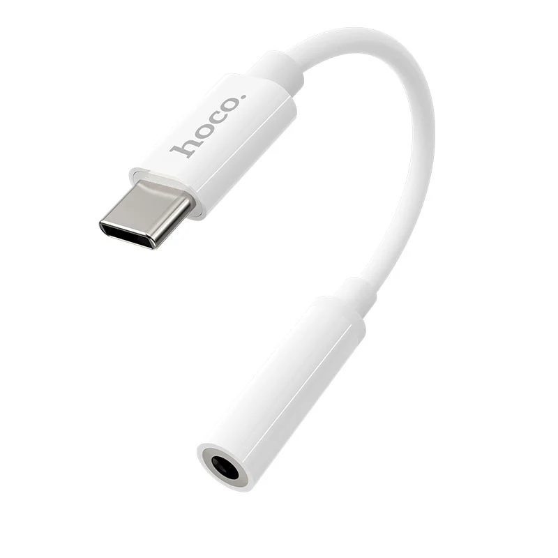 محول الصوت الرقمي Hoco LS30 من النوع C إلى 3.5 ملم.