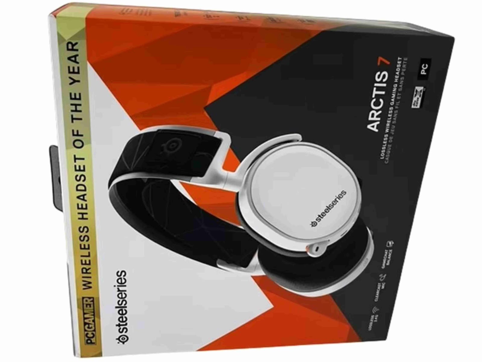 سماعه العاب سلكيه  ps5 -xbox مع ميكروفون ضوضائي مثاليه الألعاب من ستيل سيرس